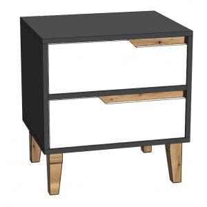 
                Тумба приліжкова Wood 2Ш                