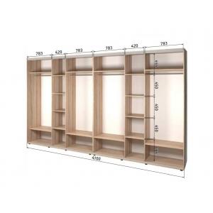 Шкаф-купе шестидверный 4100х450х2400
Шкаф-купе шестидверный 4100х450х2400