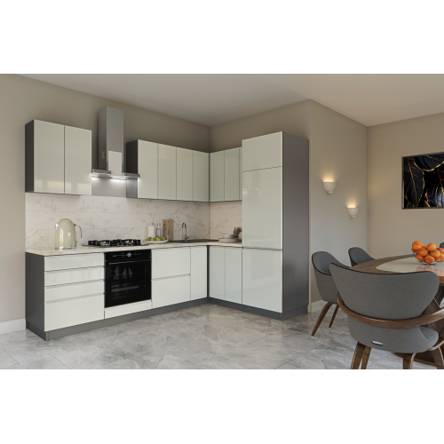 Угловая кухня Роял Глянец 270×180 см светло-серый 7035
Угловая кухня Роял Глянец 270×180 см светло-серый 7035